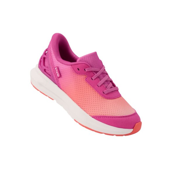 KIzik Kid's Athens 2 Hand's Free Girls Sneaker Fiery Coral/Rose Violet - Picture 6 of 7